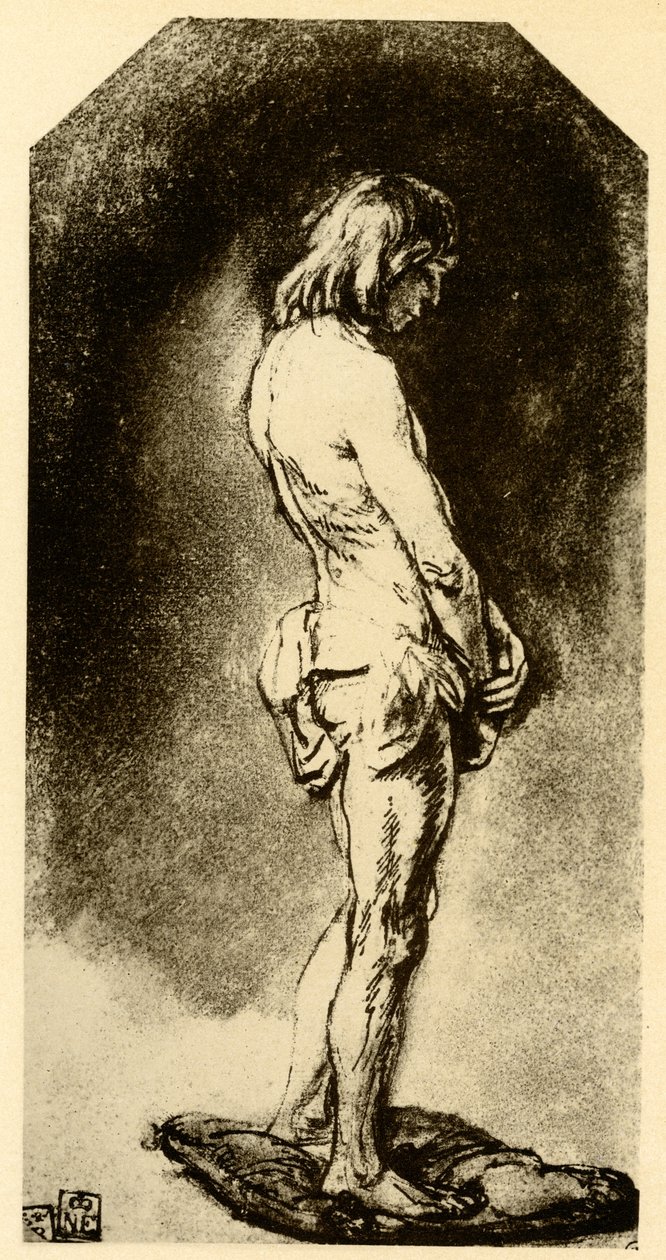 Férfi meztelen alkotó: Rembrandt van Rijn