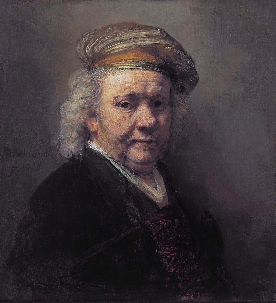 Önarckép, 1669 alkotó: Rembrandt van Rijn