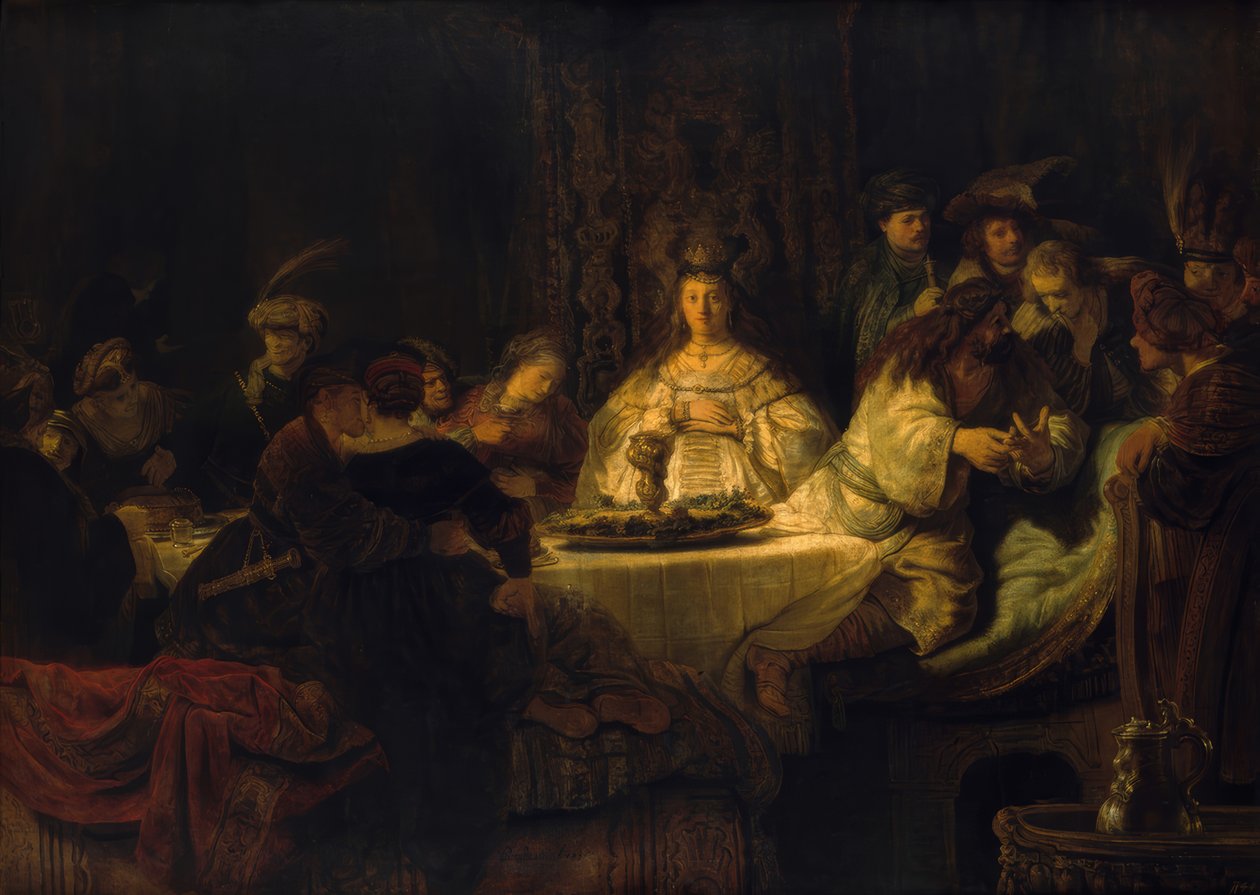 Simsons Hochzeit alkotó: Rembrandt van Rijn