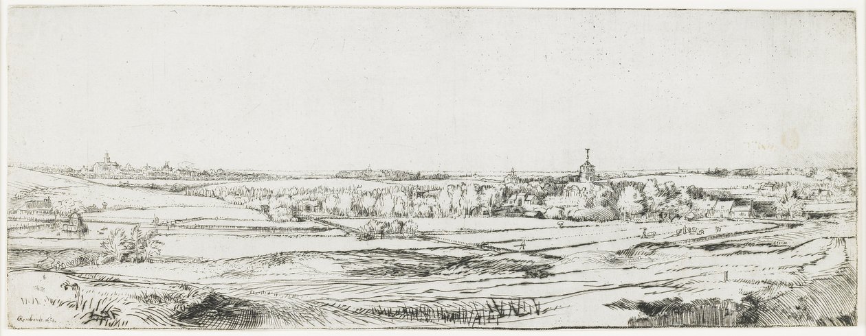Az aranyvizsgáló mezeje, 1651 alkotó: Rembrandt van Rijn