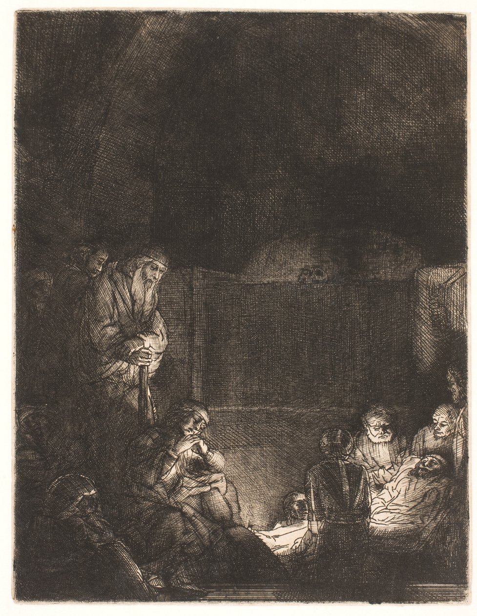 A temetkezés alkotó: Rembrandt van Rijn