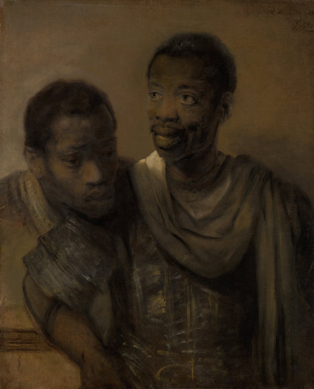 Két fekete, 1661 alkotó: Rembrandt van Rijn