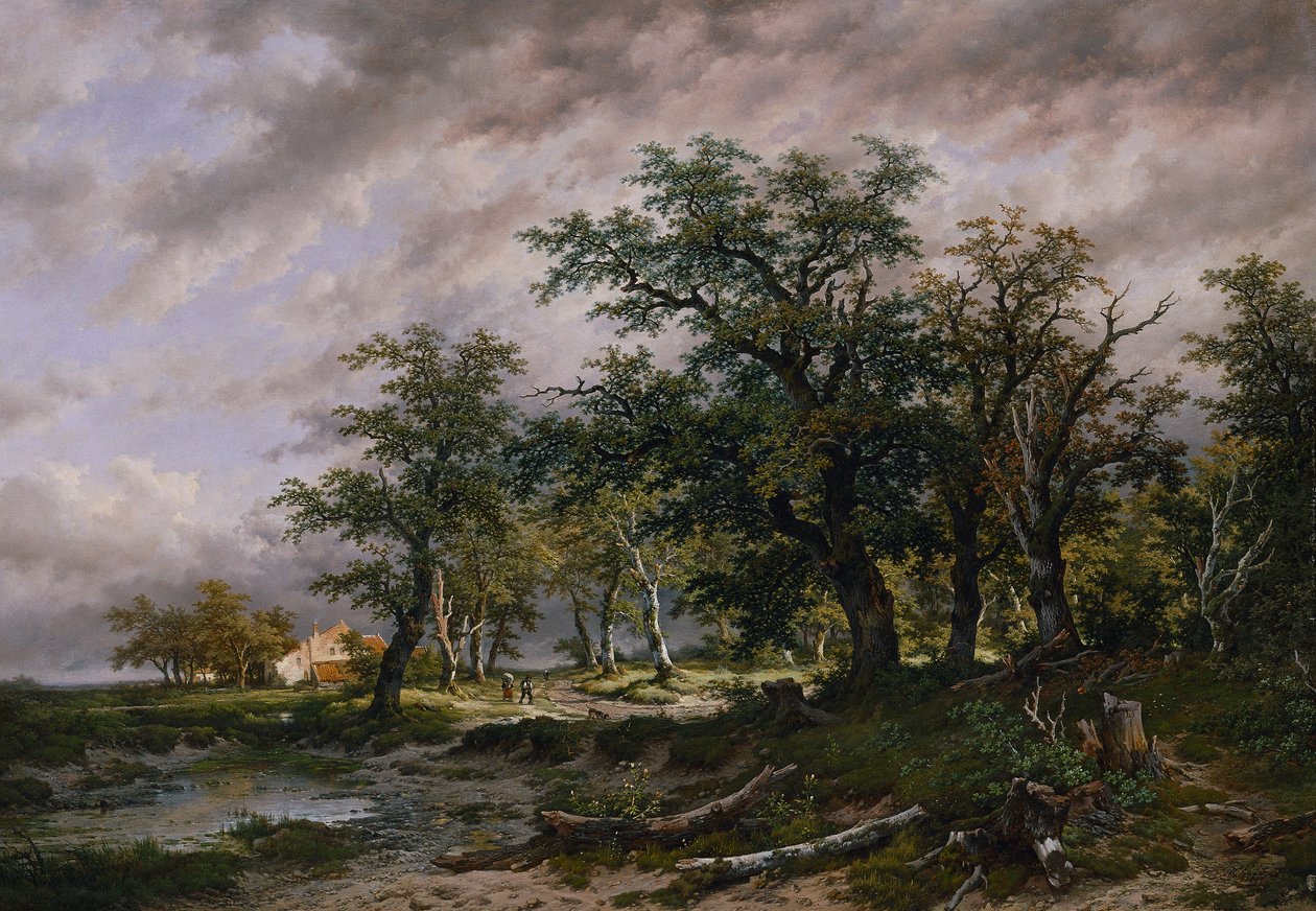 Nagy holland táj alkotó: Remigius Adrianus van Haanen