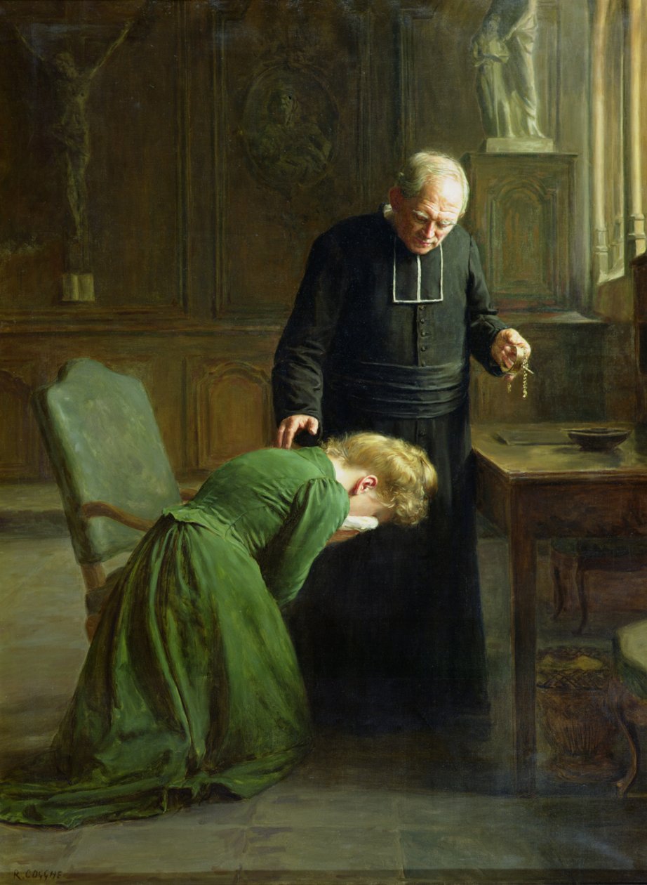 A visszaszolgáltatás, 1901 alkotó: Remy Cogghe