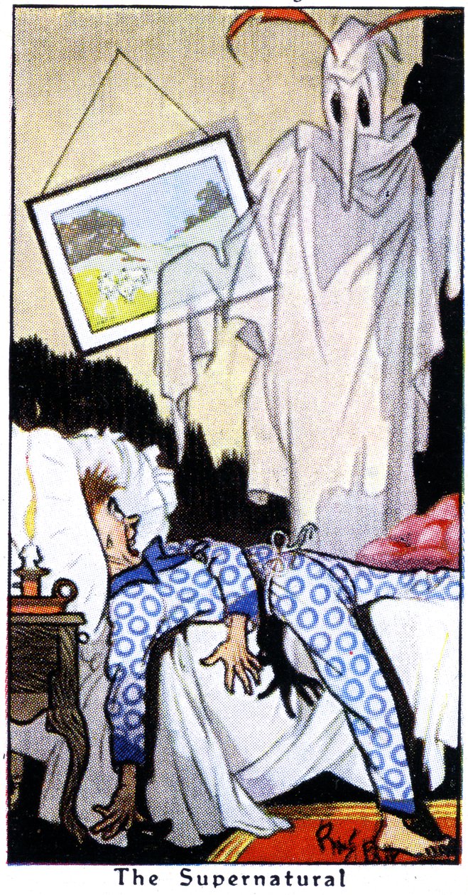 Egy szellem jelenése, 1936 alkotó: René Bull