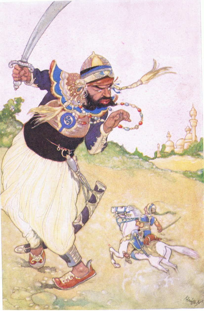 Codadad és az óriás, 1930-as évek alkotó: René Bull