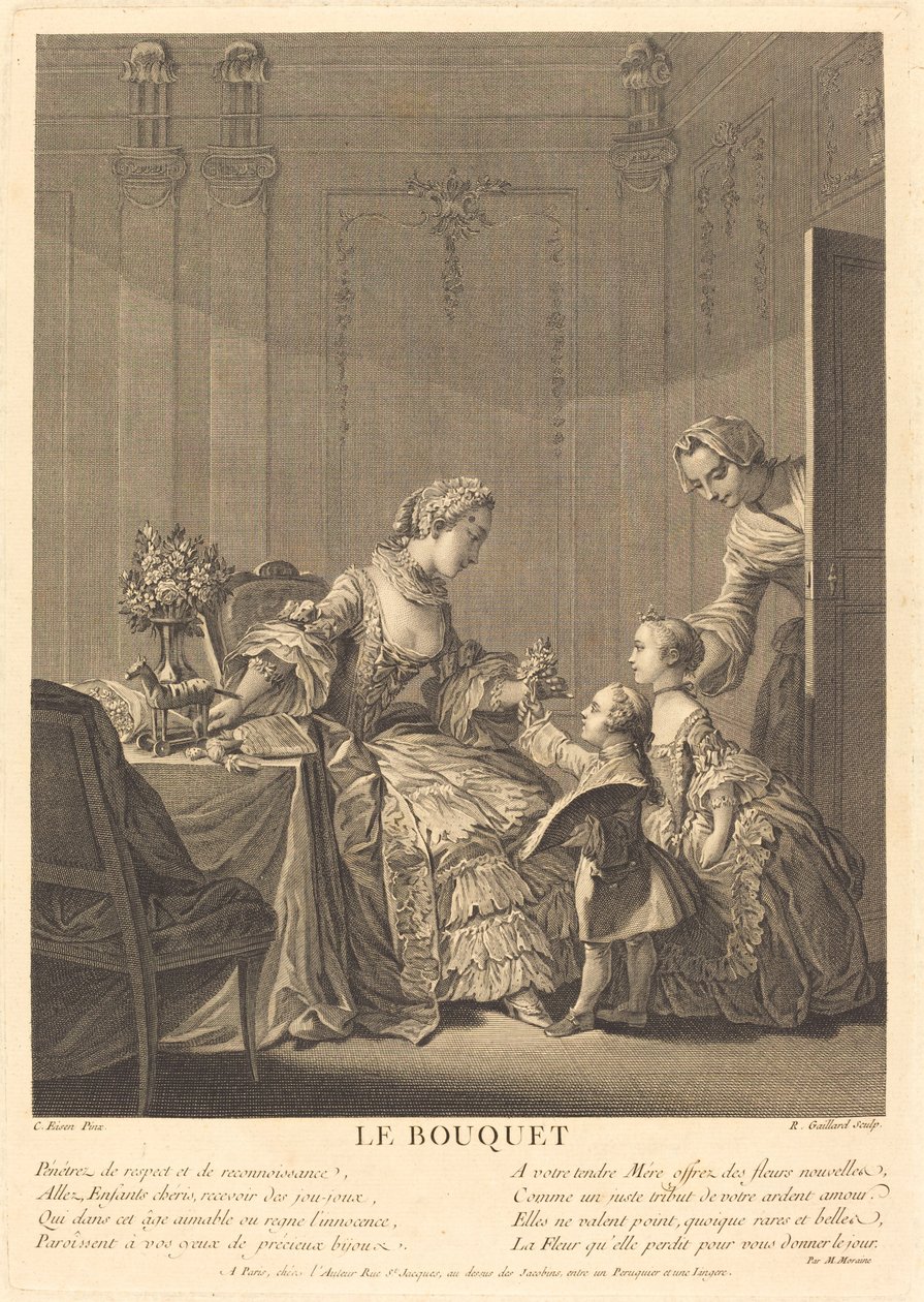 A csokor alkotó: René Gaillard after Charles Eisen