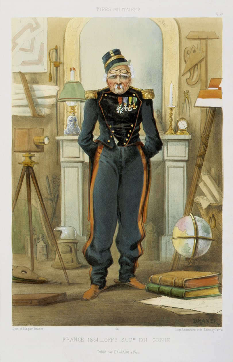 Idős katona, 1864 alkotó: Renard Jules Draner