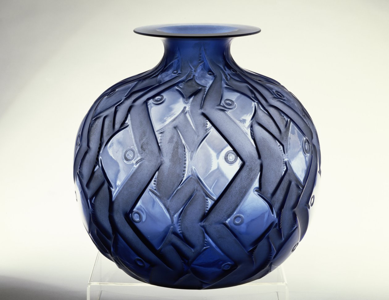 Penthievre váza (üveg) alkotó: Rene Jules Lalique