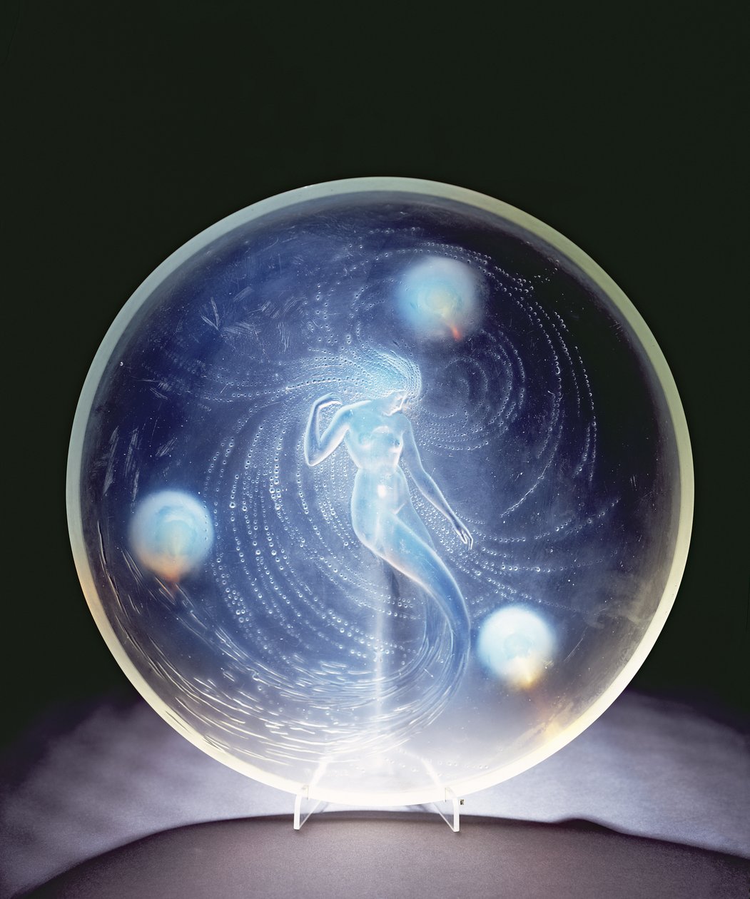 Sirene Coupe (üveg) alkotó: Rene Jules Lalique
