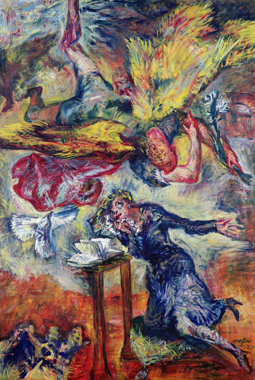 Angyali üdvözlet, 1930 alkotó: Rene Morere