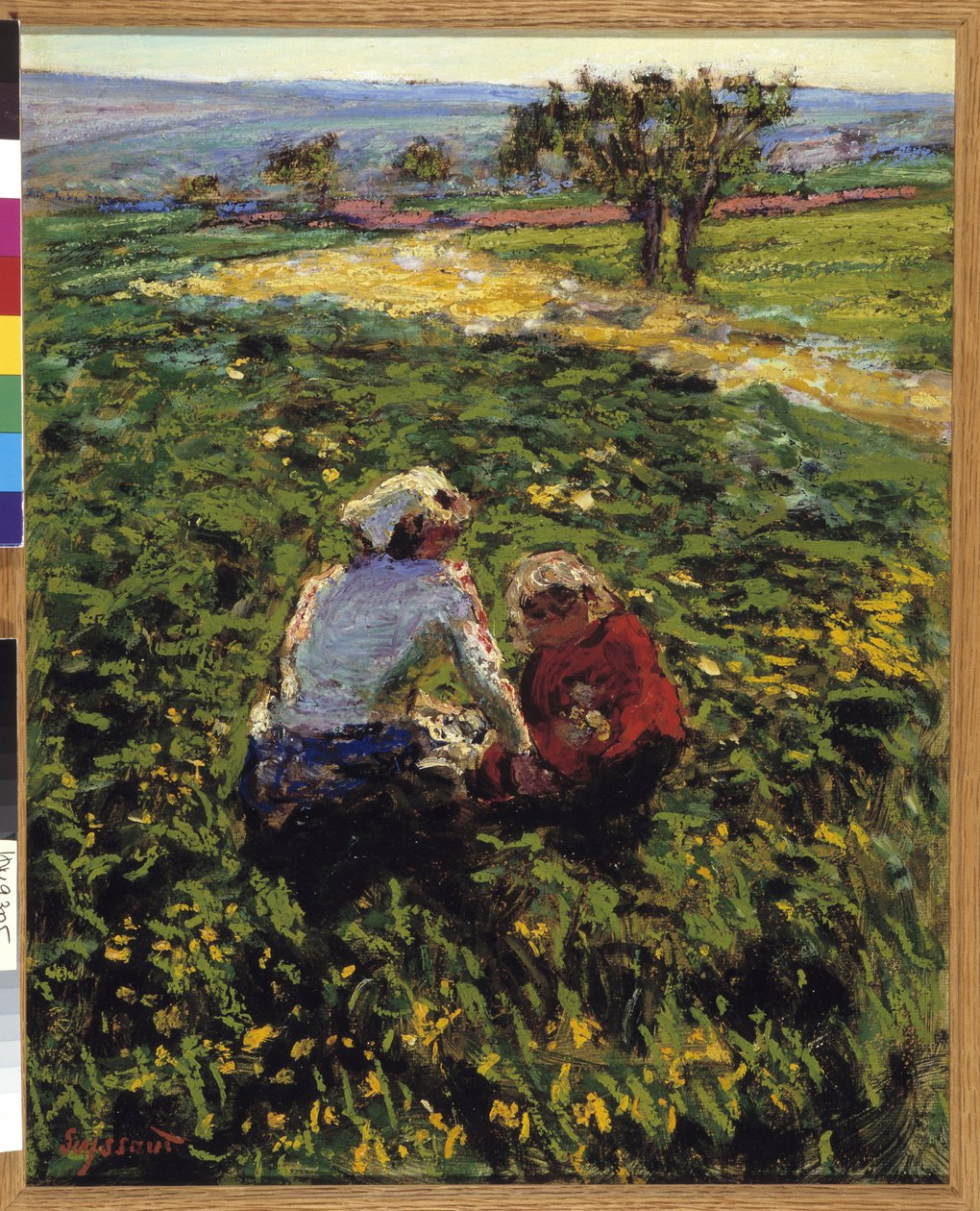 A lucernában (festmény) alkotó: Rene Auguste Seyssaud