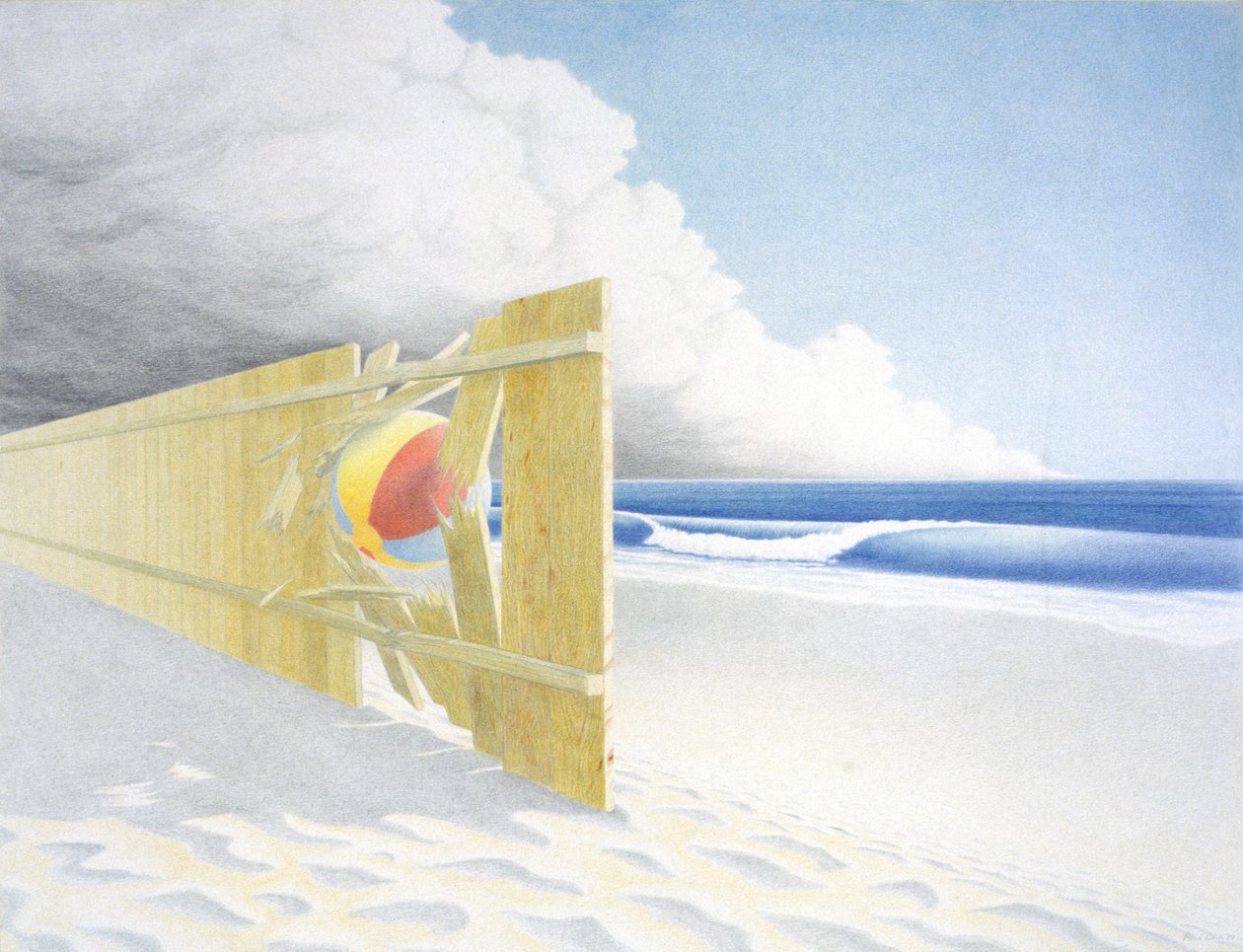 Strand labda alkotó: Rene Boin