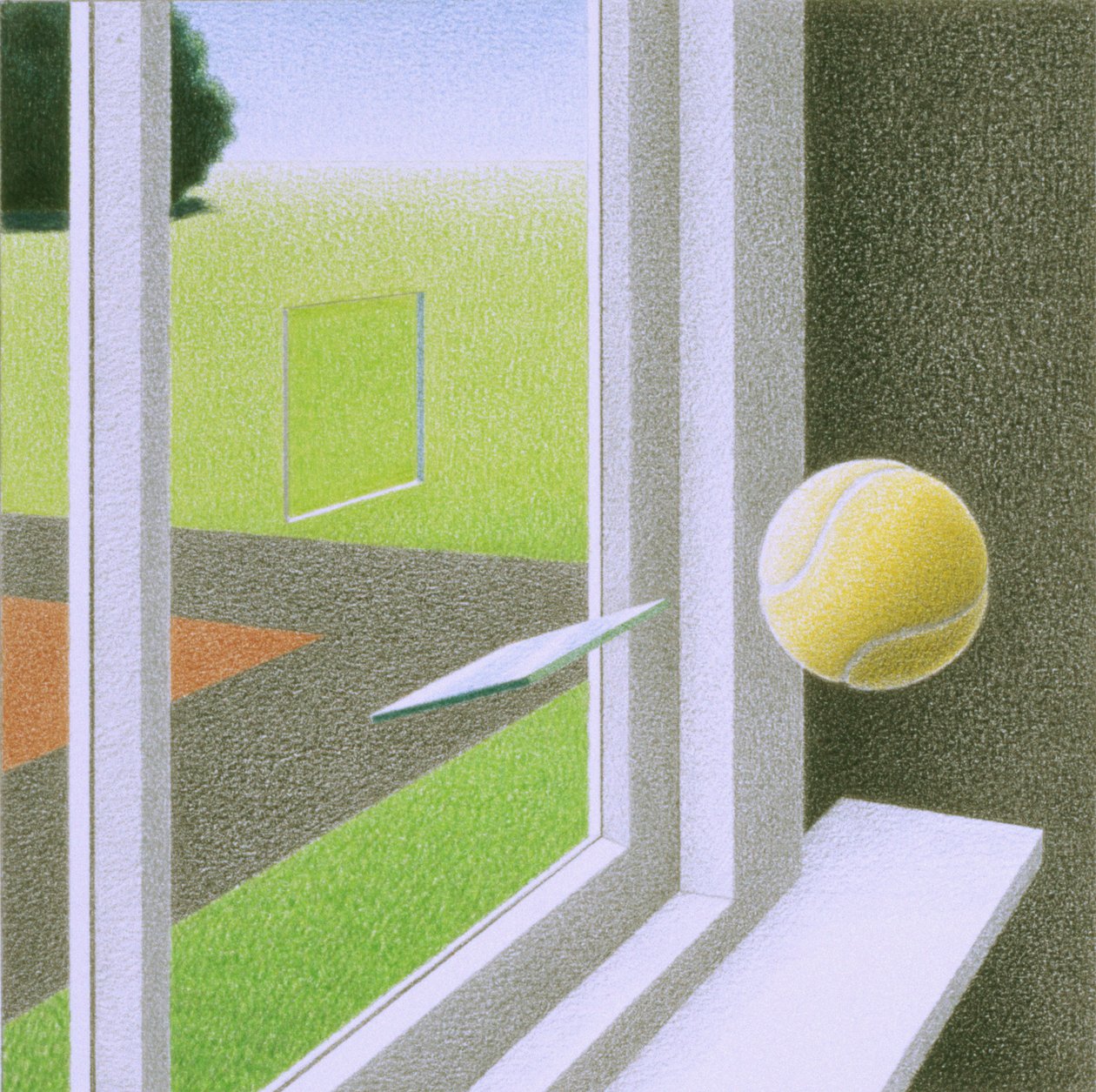 Ablak alkotó: Rene Boin