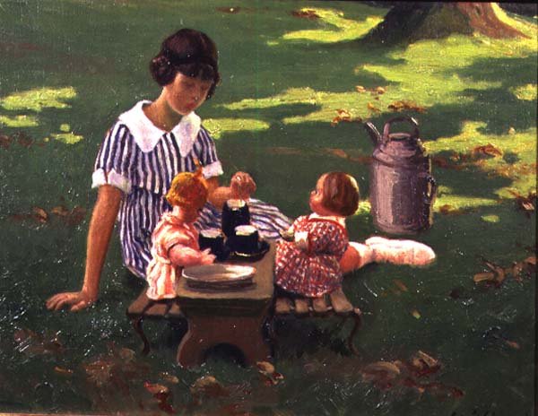 A Tea Party alkotó: Rene Choquet