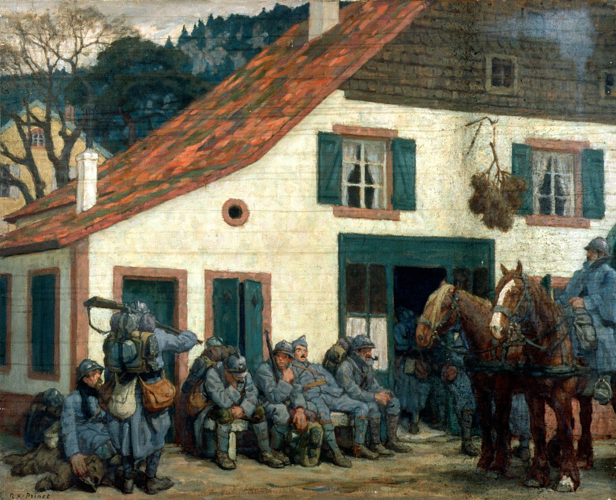 A Halt alkotó: René François Xavier Prinet