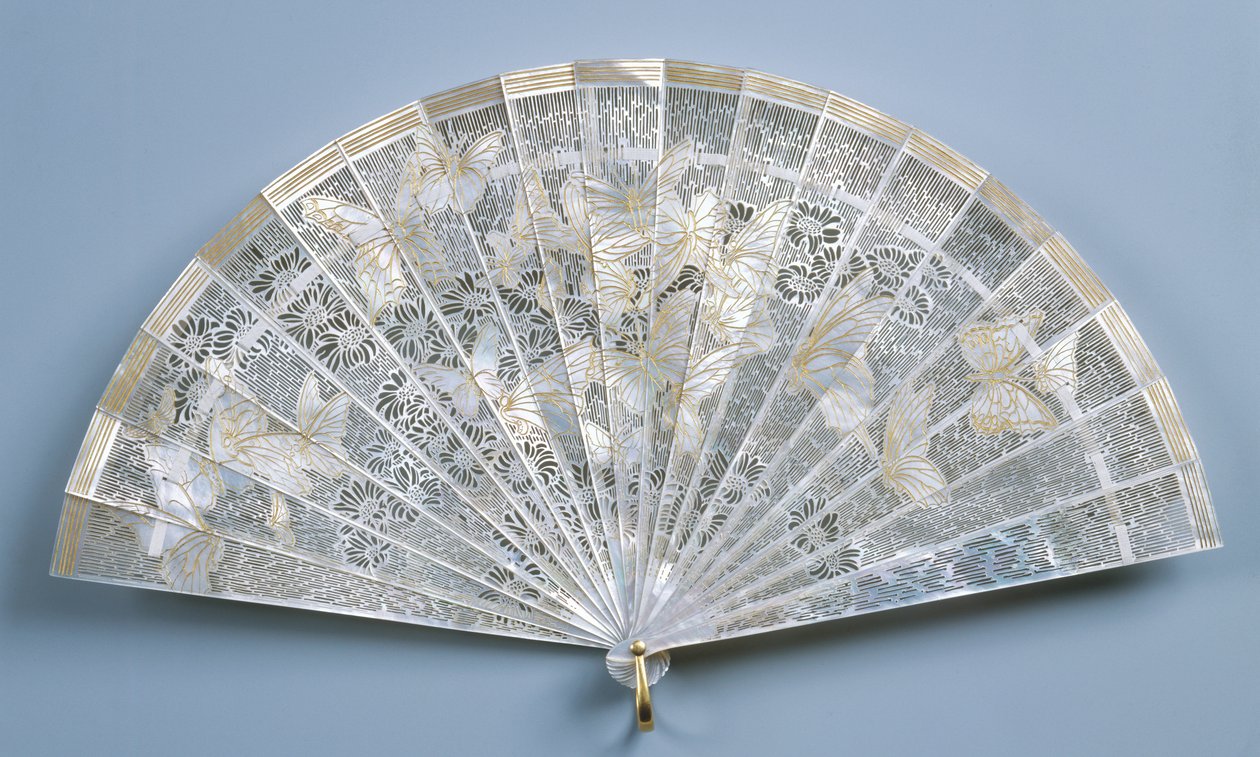 ventilátor, c. 1900. alkotó: Rene Jules Lalique
