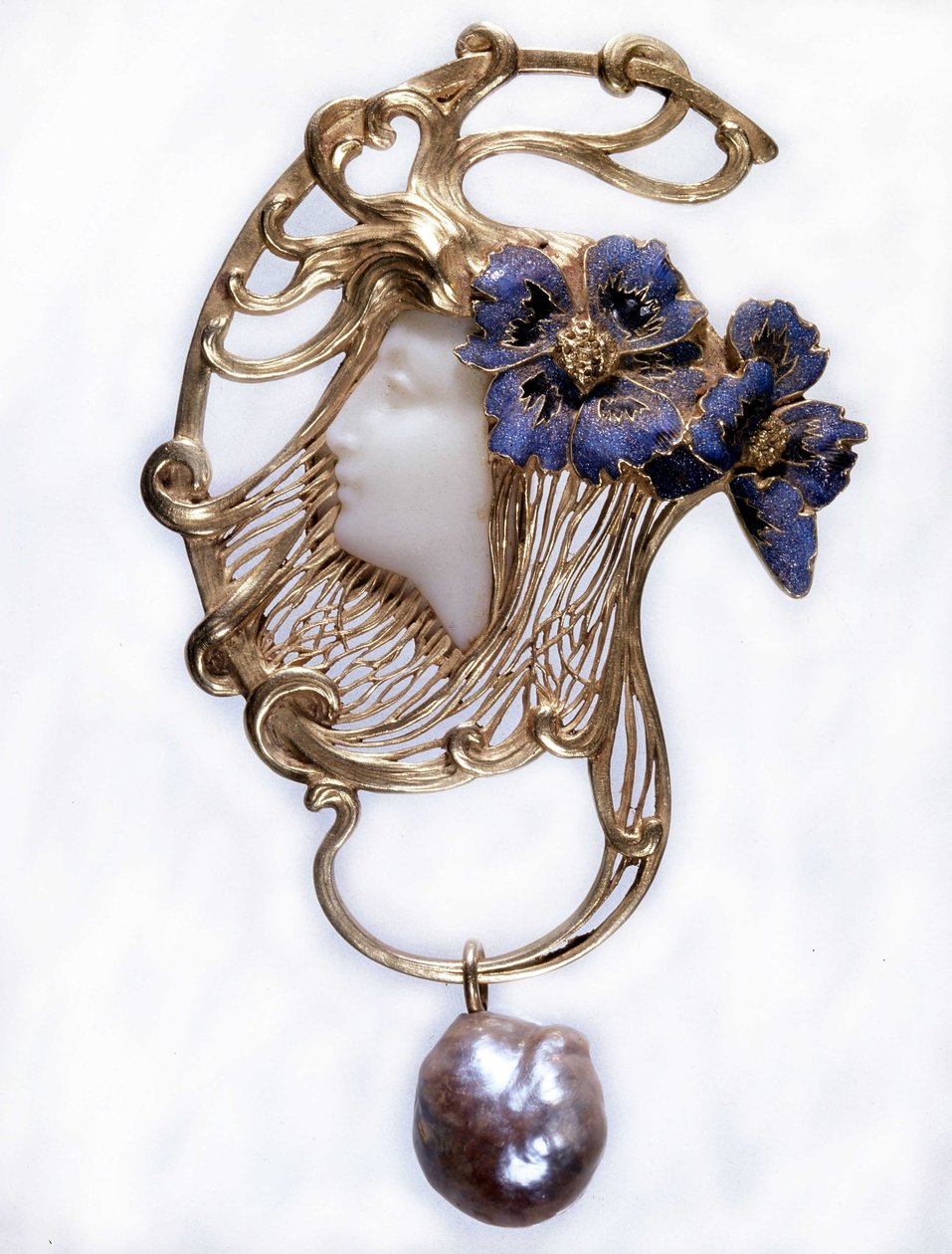 Ékszer, medál, Rene Lalique (1860-1945) alkotó: Rene Jules Lalique