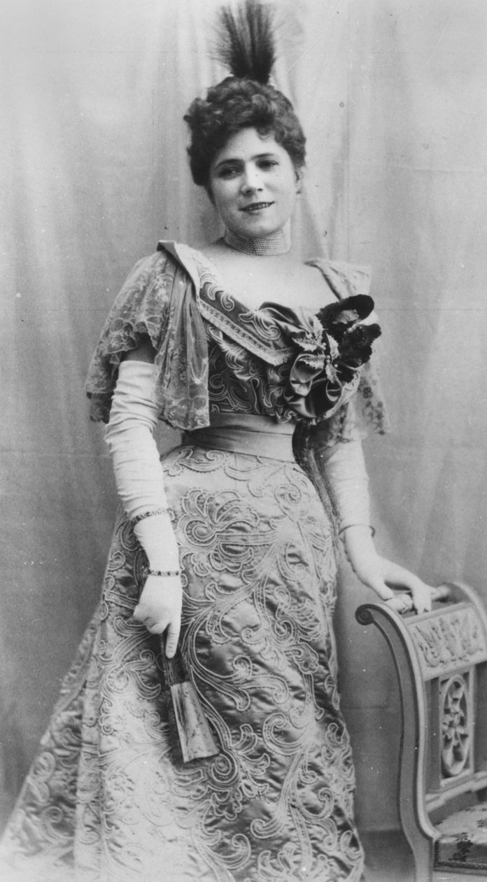 Jeanne Granier portréja, 1870 körül alkotó: Reutlinger Studio