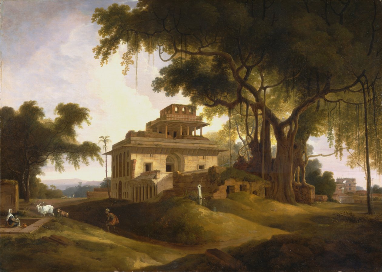 A Naurattan romjai, Sasaram, Bihar alkotó: Rev. Edward Thomas Daniell