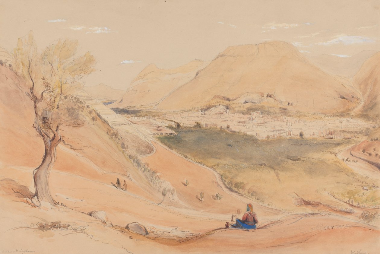 Nablous [Nablus], Jordánia alkotó: Rev. Edward Thomas Daniell
