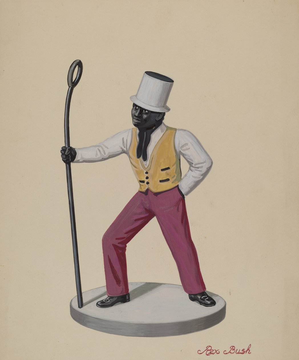 Öntöttvas Dobbie, c. 1936. alkotó: Rex F Bush