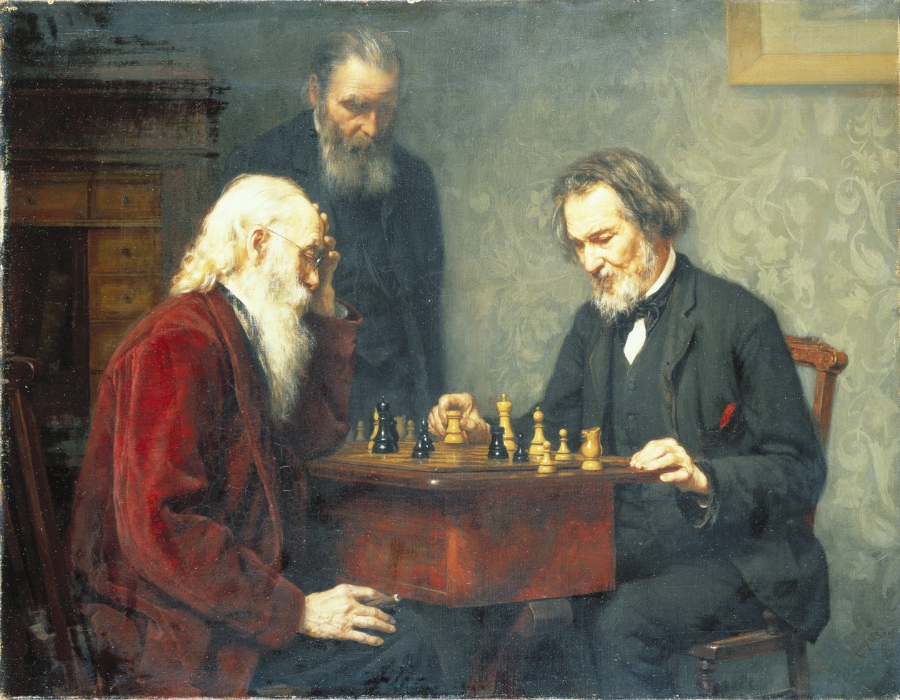 A veteránok, 1886 alkotó: Richard Creifelds