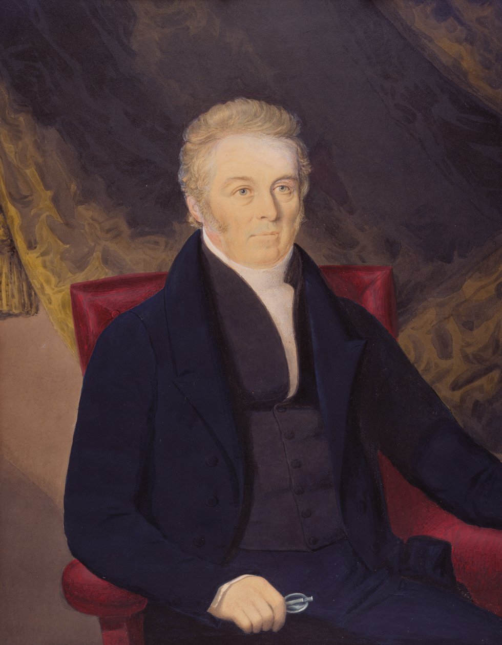 John Blaxland portréja, 1832 (wc) alkotó: Richard Read