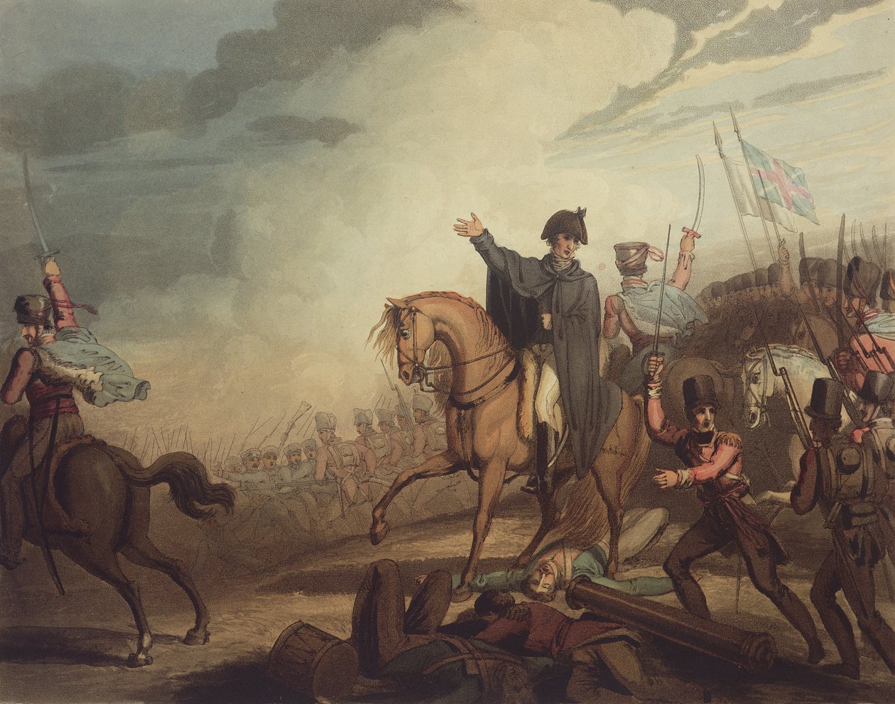 Wellington Waterloo-ban alkotó: Richard Westall