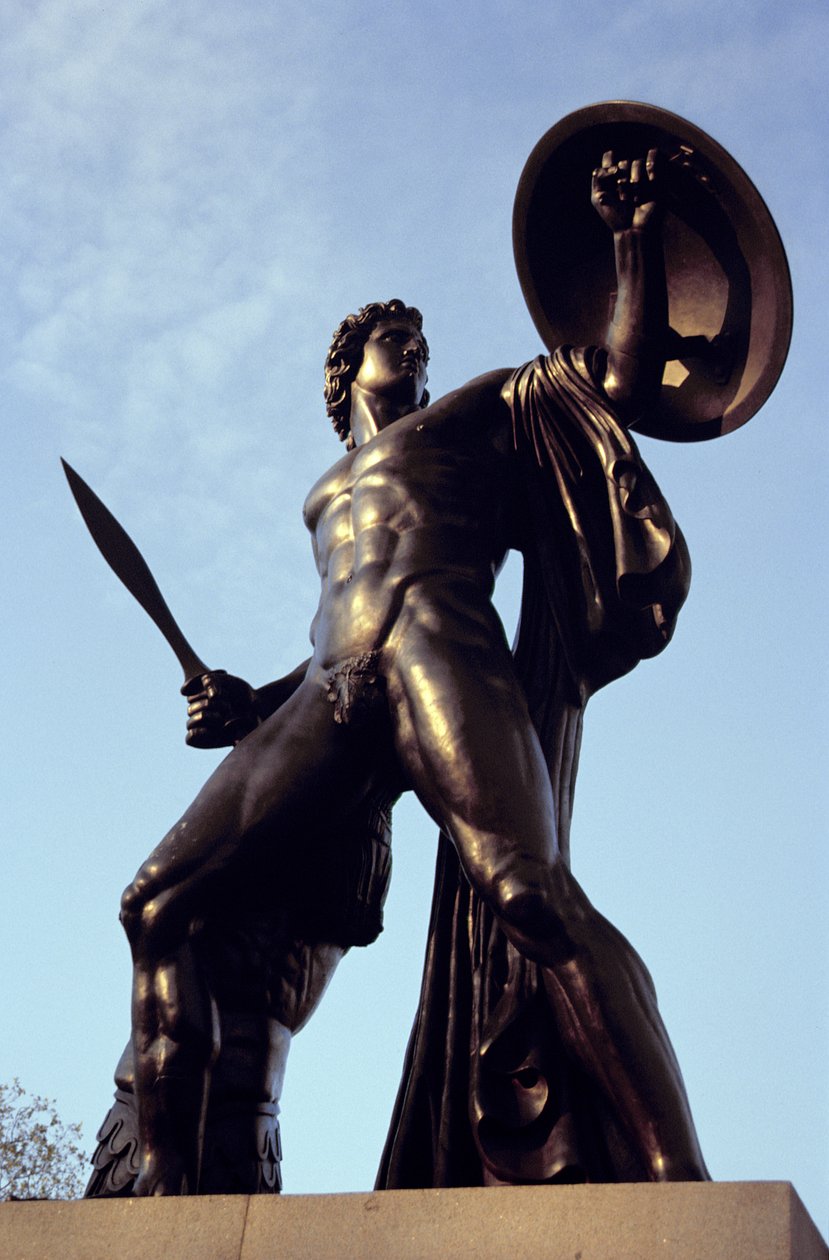 Achilles, 1822 (bronz) alkotó: Richard Westmacott