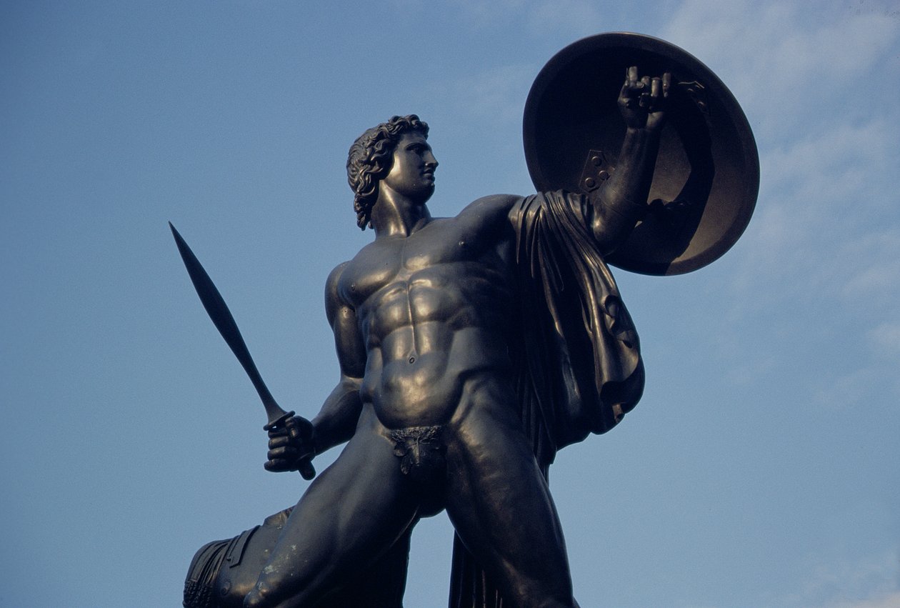 Achilles, 1822 (bronz) alkotó: Richard Westmacott