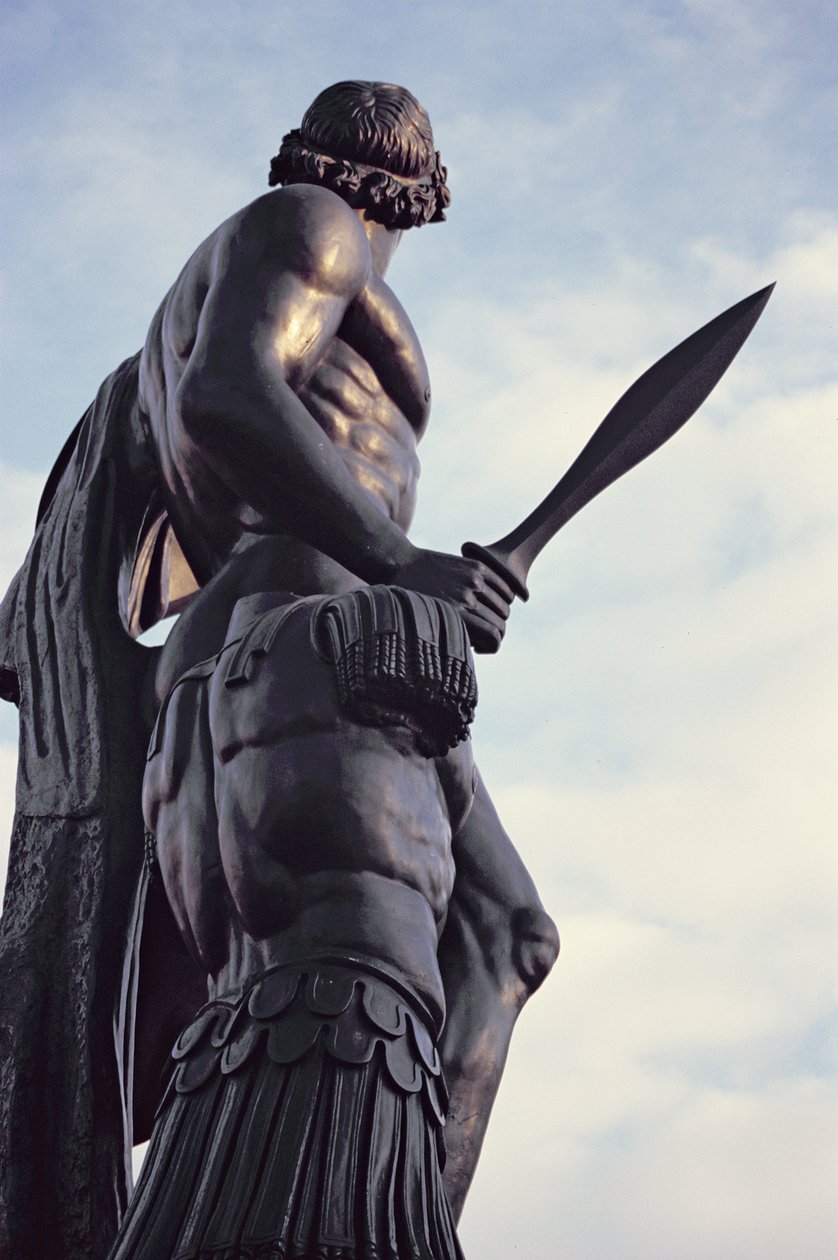 Akhilleusz, 1822 (bronz) alkotó: Richard Westmacott