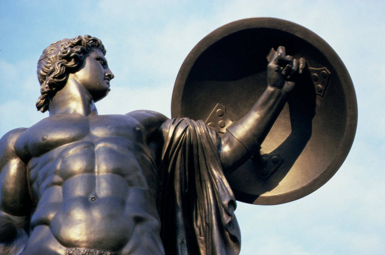 Achilles, 1822 (bronz) alkotó: Richard Westmacott