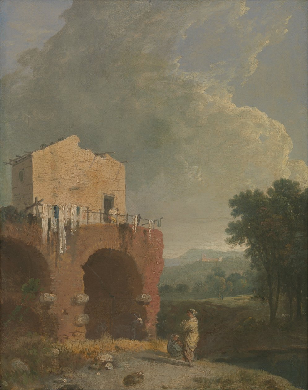 Hadriánus villa alkotó: Richard Wilson