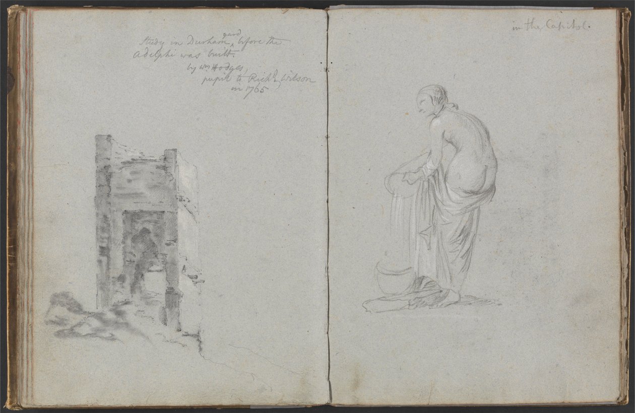 Olasz vázlatfüzet alkotó: Richard Wilson