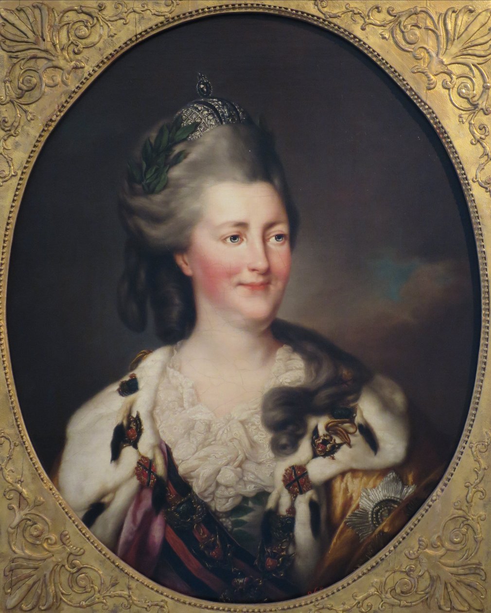 II. Katalin portréja alkotó: Richard Brompton