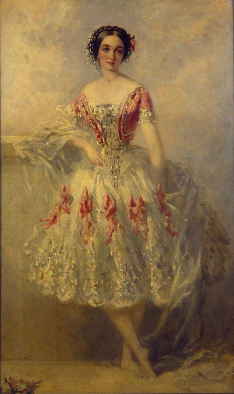 Marie-Adeline Plunkett portréja, 1854. alkotó: Richard Buckner
