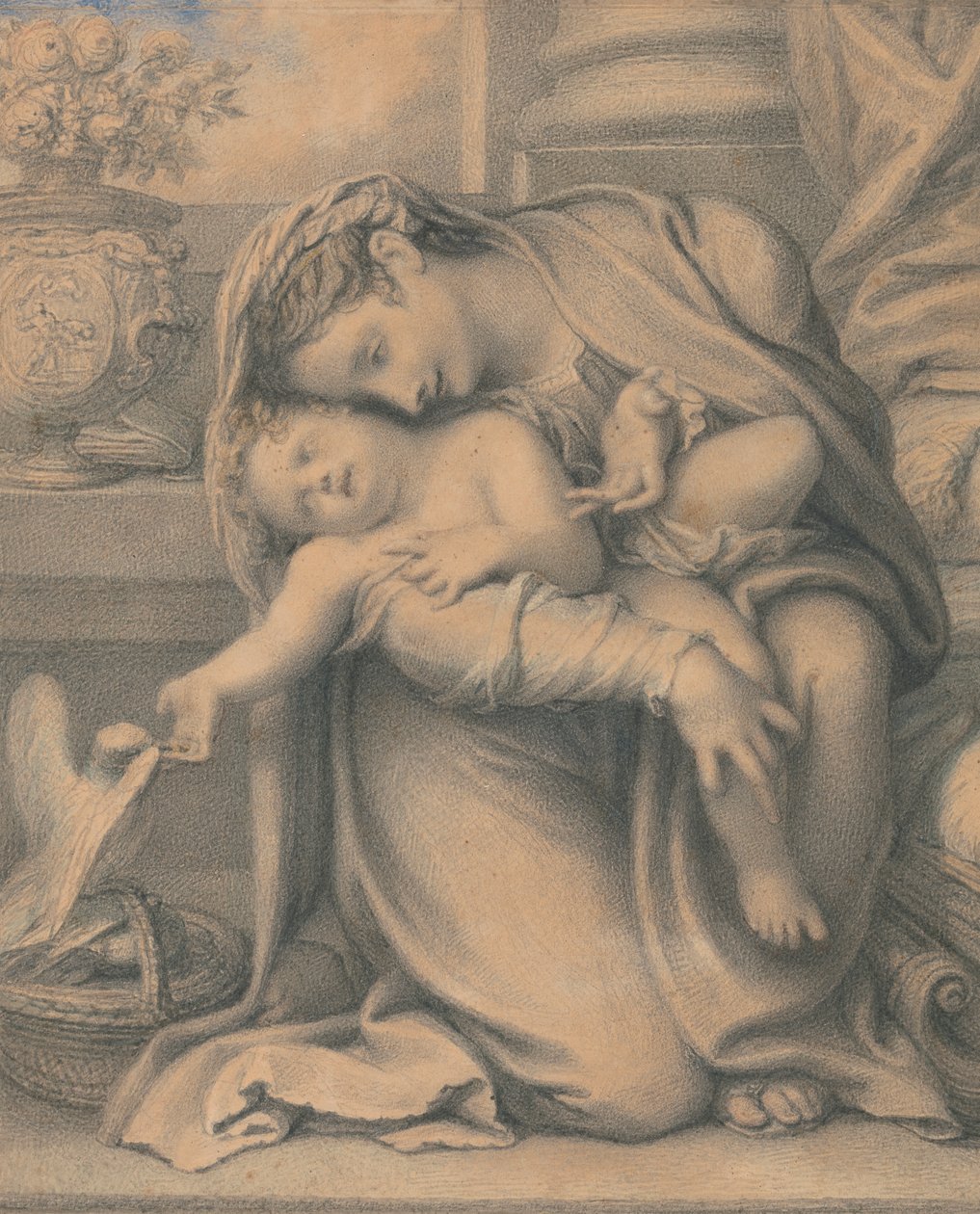 Madonna és gyermeke alkotó: Richard Cosway