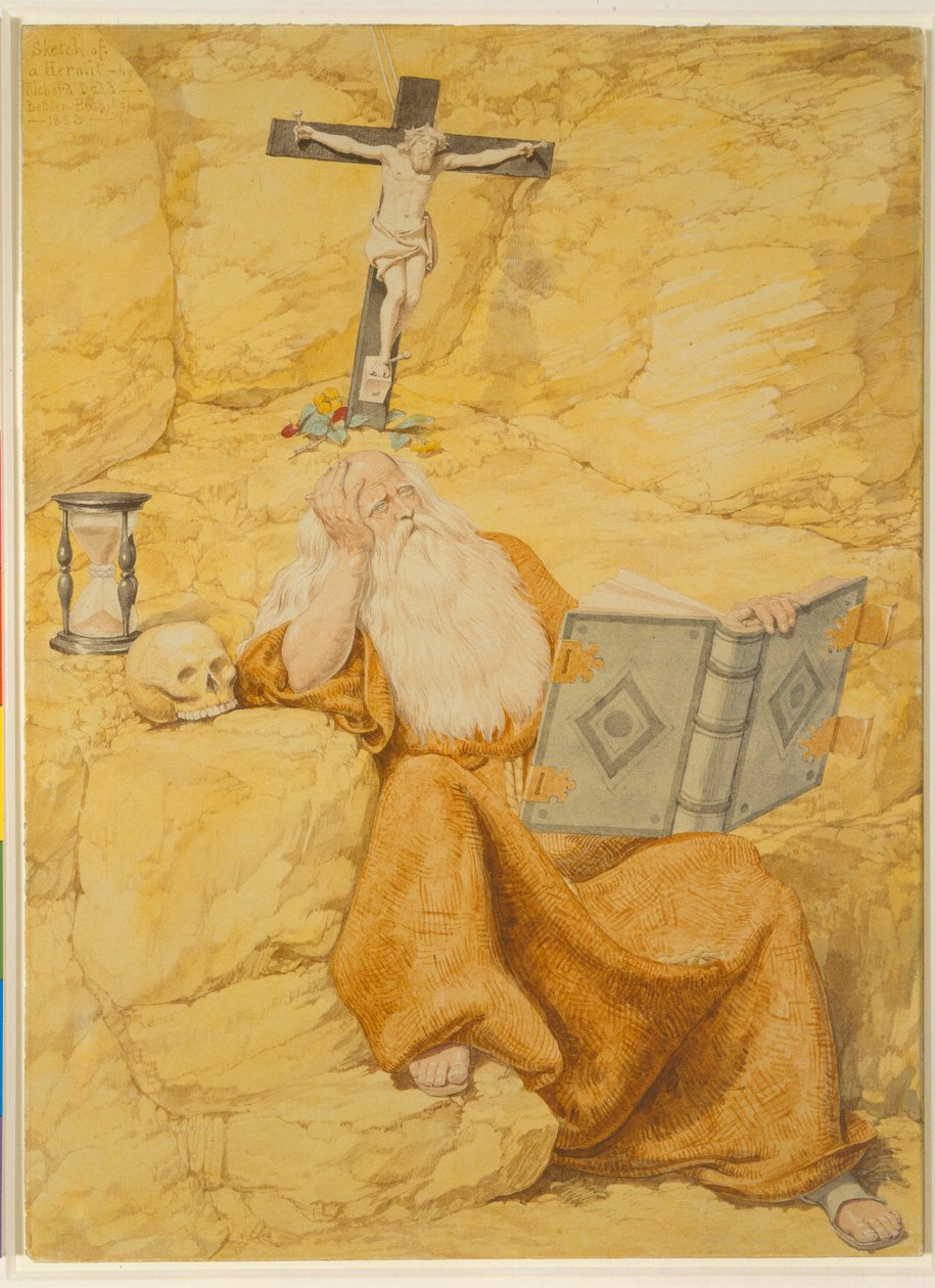 Egy remete, 1853 alkotó: Richard Dadd