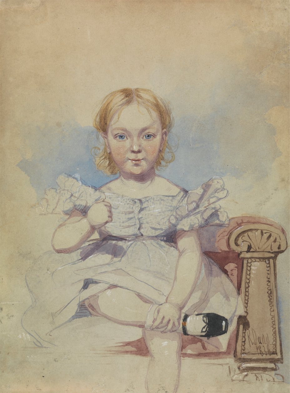 Egy lány portréja alkotó: Richard Dadd