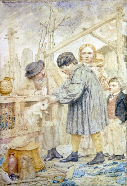A nyúl ólban alkotó: Richard Dadd