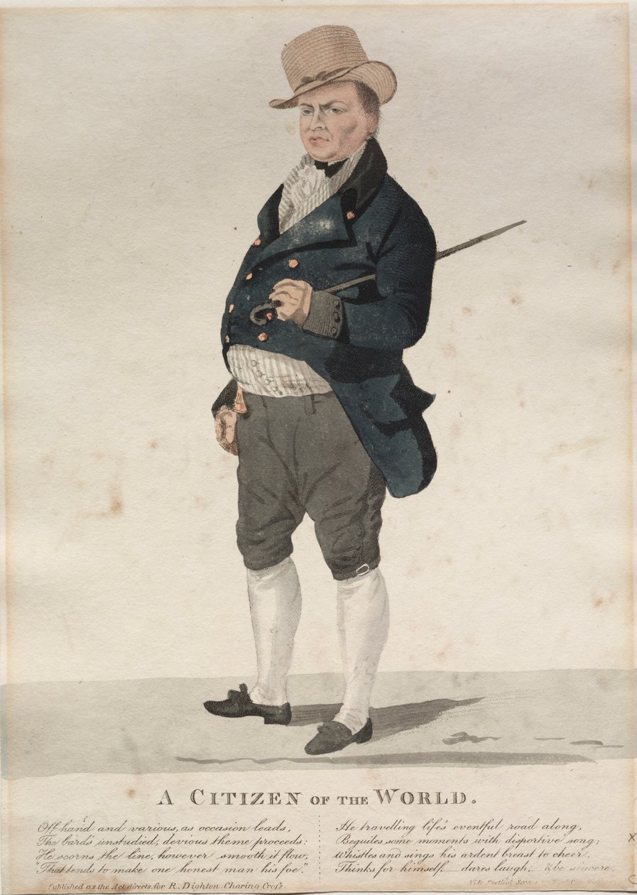 A világ polgára. alkotó: Richard Dighton
