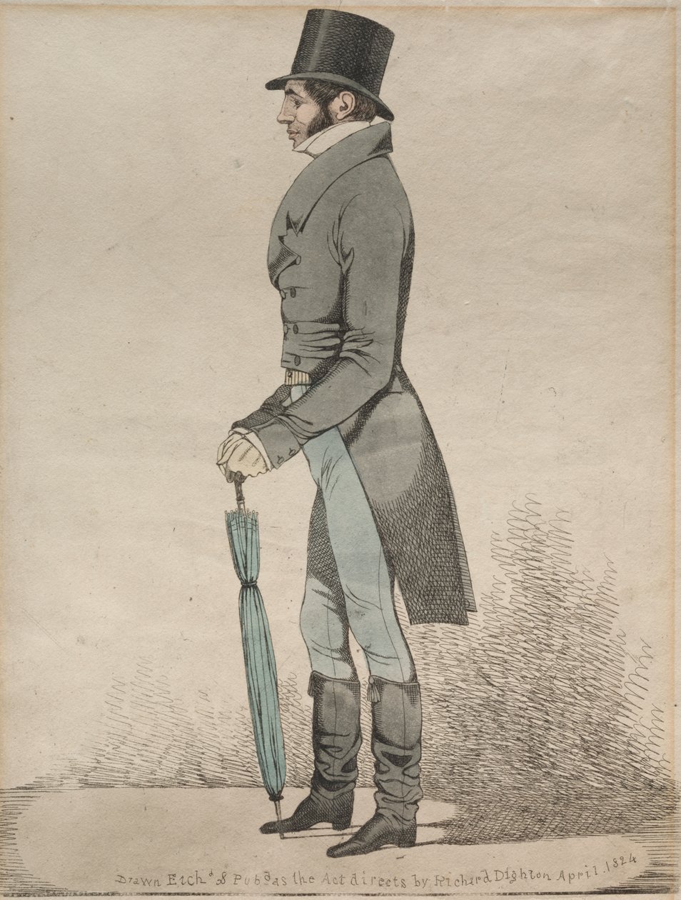 Kilátás a királyi börzére alkotó: Richard Dighton