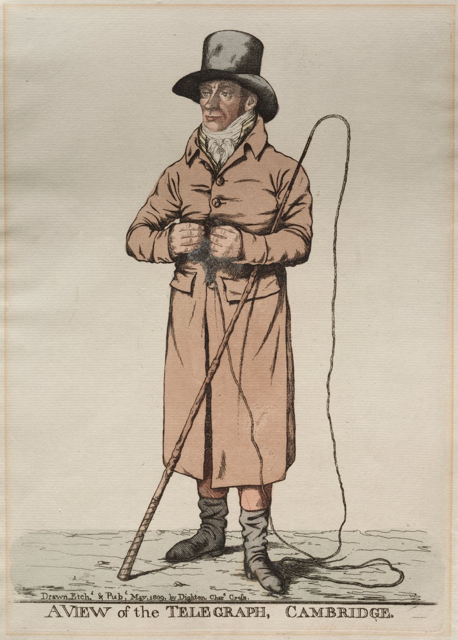 Kilátás a távíróra, Cambridge alkotó: Richard Dighton