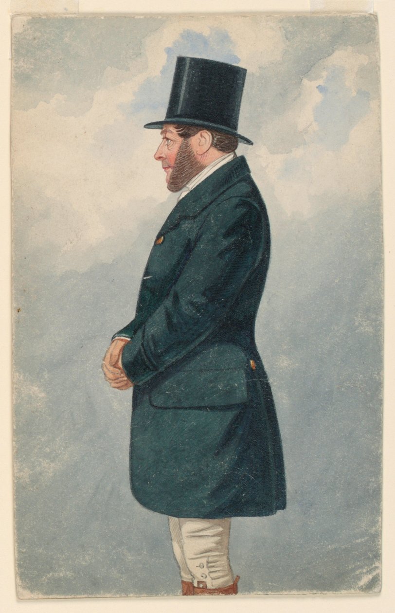 George Beets portréja alkotó: Richard Dighton