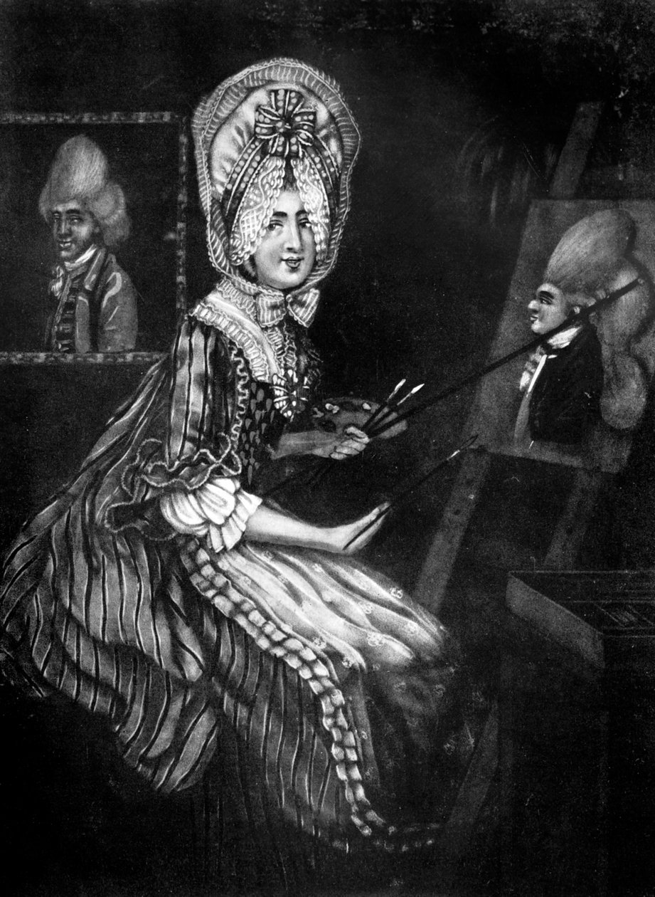Macaronis festője, 1770. alkotó: Richard Dighton
