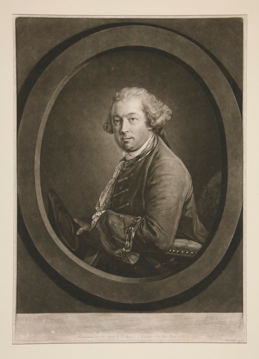 Thomas Pownall alkotó: Richard Earlom