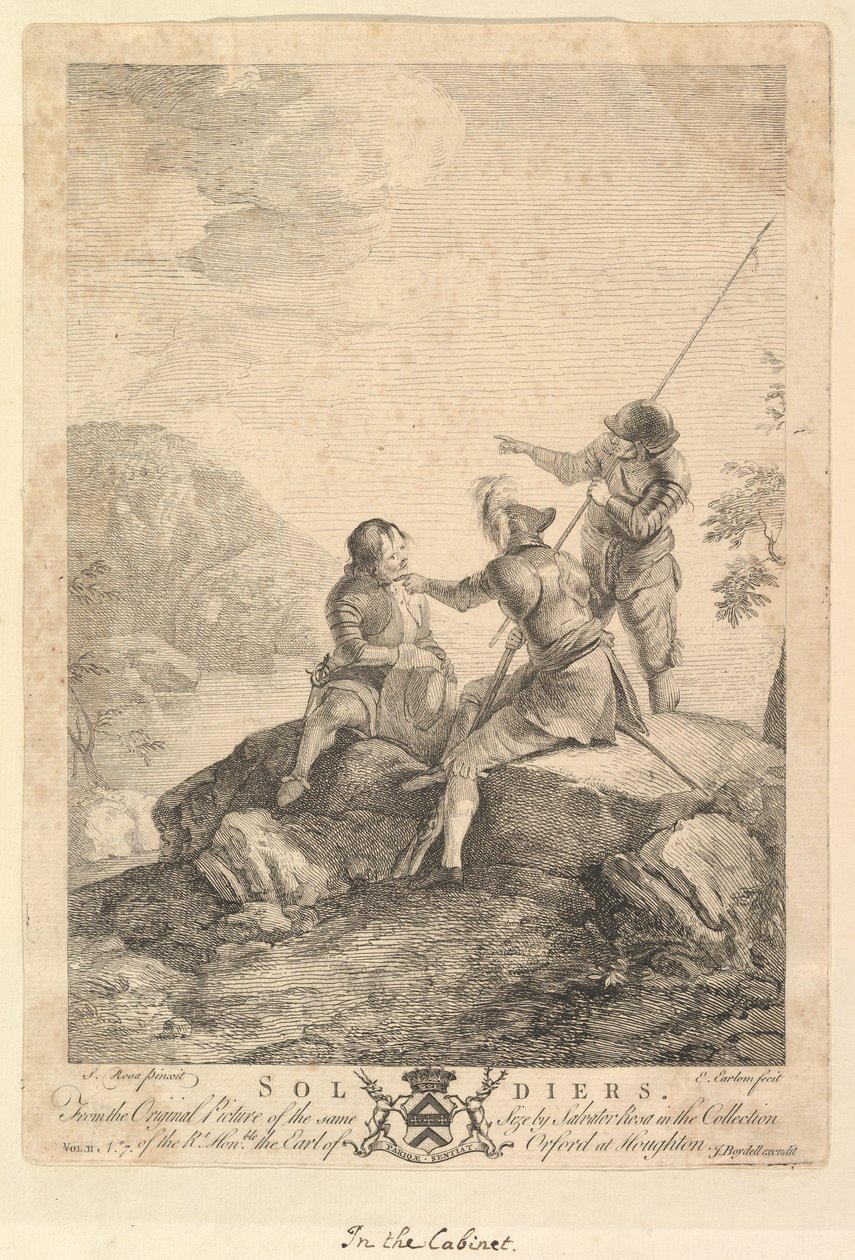 Három katona, 1766-67. alkotó: Richard Earlom