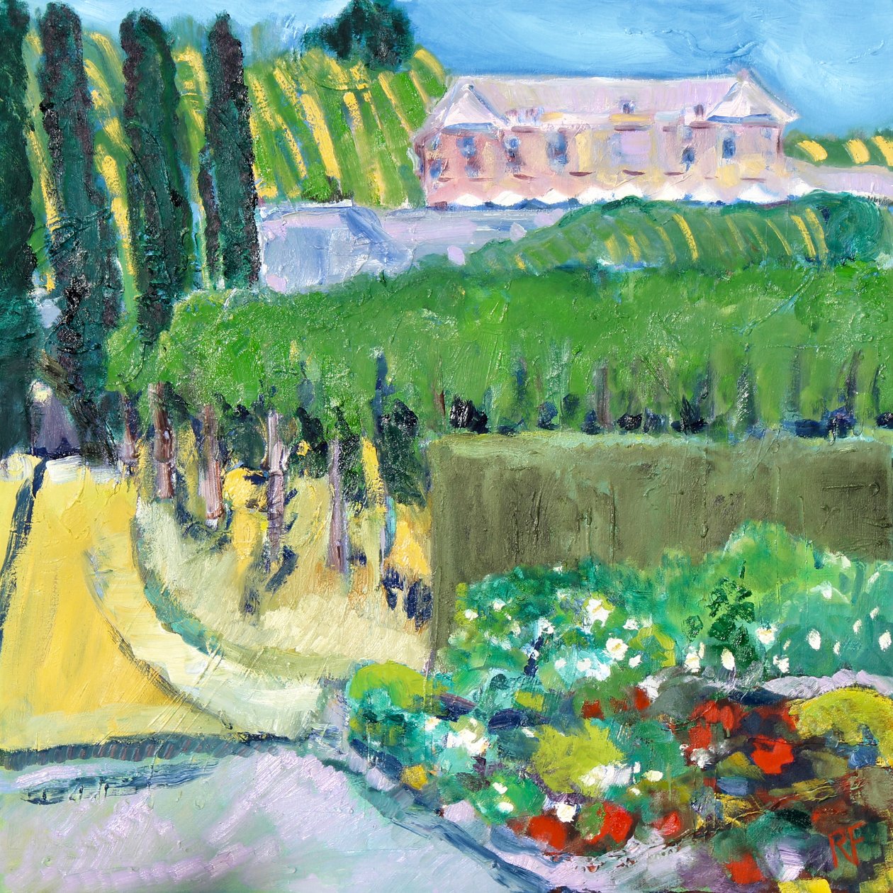 Chateau on the Hill, 2019 alkotó: Richard Fox