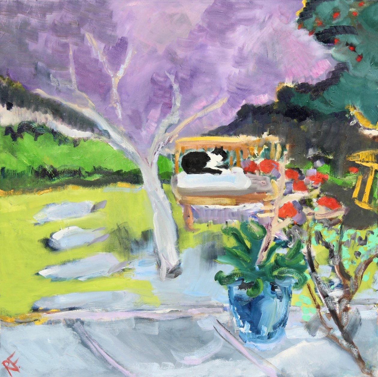 Emily a nyugalomban, 2019 alkotó: Richard Fox